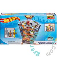 Hot Wheels Mega garázs kisautóval - 2021 (GTT95)