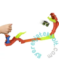 Hot Wheels Monster Trucks - Kígyómarás pályaszett (JJN44)