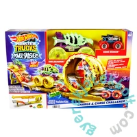 Mattel - Hot Wheels Monster Trucks power smasher hajsza pályaszett (HXT05)