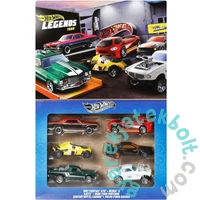 Mattel - Hot Wheels Silver Series Legends Tour Multipack készlet 6 autóval (JBY78)