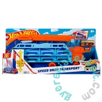 Hot Wheels City - Speed Drop autószállító kamion (HDY92)