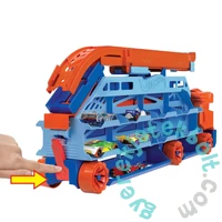 Hot Wheels City - Speed Drop autószállító kamion (HDY92)