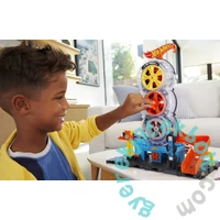 Hot Wheels City - Triplakerék gumiszervíz játékszett (HDP02)