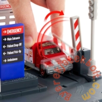 Mattel Matchbox Action Drivers - Helikopteres mentőállomás játékszett (GVY83)