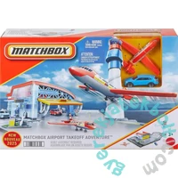 Matchbox - Repülőtér és Légi irányítóközpont játékszett (JBW37)