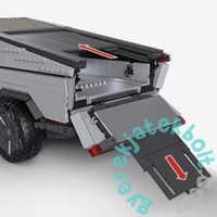Mega Tesla Cybertruck játékszett (GWW84)