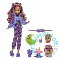 Mattel - Monster High - Creepover party - Clawdeen Wolf baba (HKY67)