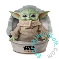 Star Wars The Mandalorian Baby Yoda plüss figura - 28 cm (GWD85)