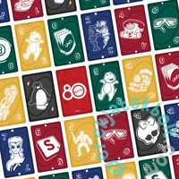 Uno kártya 80 éves rubinvörös kiadás (JGK30)