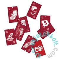 Uno kártya 80 éves rubinvörös kiadás (JGK30)