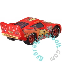 Verdák 3 kisautó - Lighting McQueen táblával