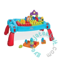 Mega Bloks - Klasszikus hordozható építőasztal építőkockákkal (FGV05)