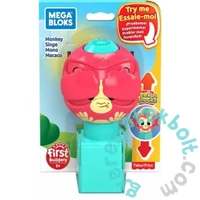 Mega Bloks Peek A Blocks kukucskockák - Majom (GKX51-GKX45)