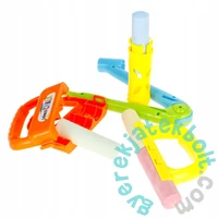 Mega Creative - Aszfaltkréta nagy rajzolószett krétatartóval és körzővel