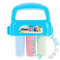 Mega Creative - Aszfaltkréta rajzolószett krétatartóval