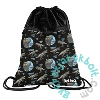 BeUniq Dinoszauruszos zsinóros hátizsák, tornazsák