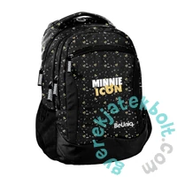 BeUniq Minnie Mouse iskolatáska, hátizsák - 3 rekeszes - Minnie Gold