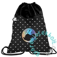 BeUniq Minnie Mouse zsinóros hátizsák, tornazsák - Black Hologram