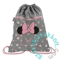 BeUniq Minnie Mouse zsinóros hátizsák, tornazsák - Minnie Grey