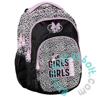 Minnie Mouse hátizsák, iskolatáska - 3 rekeszes - Girls support girls