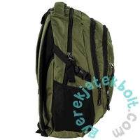 Active iskolatáska, hátizsák - 3 rekeszes - Khaki