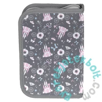 Balerina felszerelt kihajtható tolltartó - szürke (PP24BA-P001)