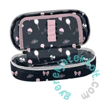 Balerina ovális tolltartó - fekete (PP24DN-013)