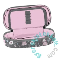 Balerina ovális tolltartó - szürke (PP24BA-013)