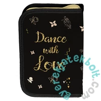 Balerina kihajtható tolltartó - Dance with love (PP25BE-P001BW)