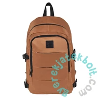 BeUniq iskolatáska, hátizsák - 2 rekeszes - barna (PPBR-1080)