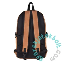 BeUniq iskolatáska, hátizsák - 2 rekeszes - barna (PPBR-1080)