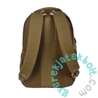 BeUniq iskolatáska, hátizsák - 2 rekeszes - barna (PPNU-7006)