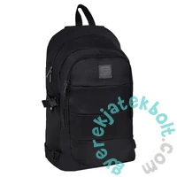 BeUniq iskolatáska, hátizsák - 2 rekeszes - fekete (PPBL-1080)