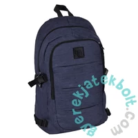 BeUniq iskolatáska, hátizsák - 2 rekeszes - kék (PPNV-1080)