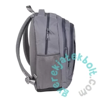 BeUniq iskolatáska, hátizsák - 2 rekeszes - szürke (PPBL-7006)