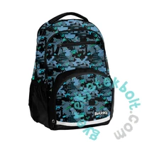 BeUniq iskolatáska, hátizsák - 2 rekeszes - terepminta (BU25GR-2804)