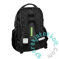 BeUniq iskolatáska, hátizsák - 3 rekeszes - Game - fekete (BU25GP-2908)