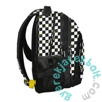 BeUniq iskolatáska, hátizsák - 3 rekeszes - Pepita - Smiley (SM25LS-2706)