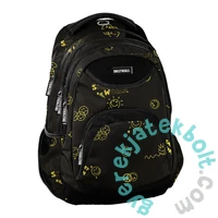 BeUniq iskolatáska, hátizsák - 3 rekeszes - Smiley World (SM25LN-2708)