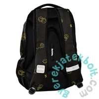 BeUniq iskolatáska, hátizsák - 3 rekeszes - Smiley World (SM25LN-2708)