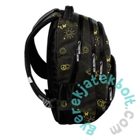 BeUniq iskolatáska, hátizsák - 3 rekeszes - Smiley World (SM25LN-2708)