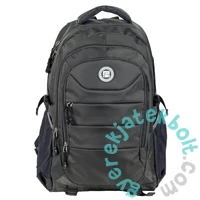 BeUniq iskolatáska, hátizsák - 3 rekeszes - Szürke (BUGR-30060)