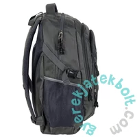 BeUniq iskolatáska, hátizsák - 3 rekeszes - Szürke (BUGR-30060)