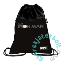 BeUniq Marvel zsinóros hátizsák, tornazsák - Ironman Holo