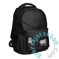 BeUniq Minnie hátizsák - 2 rekeszes - Fekete (DM25OO-2705)