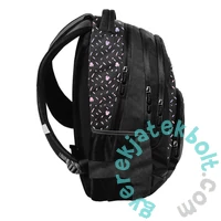 BeUniq Minnie iskolatáska, hátizsák - 3 rekeszes - Fekete, holo (DM25MB-2708)