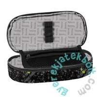 BeUniq ovális tolltartó - Black, green (BU25BR-013)