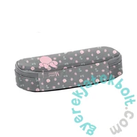 BeUniq ovális tolltartó - Disney - Minnie Mouse - szürke-rózsaszín (DM24TT-013)