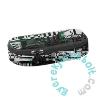 BeUniq ovális tolltartó - fekete, zöld (BU25PI-013)