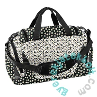 BeUniq sporttáska - fehér virágok (BU24LO-019)